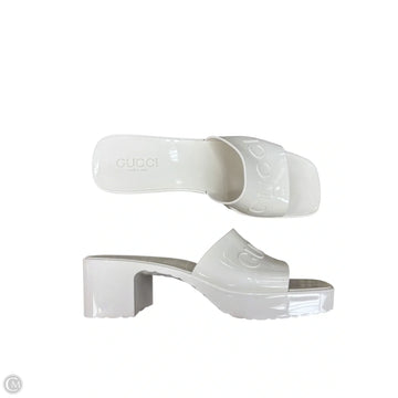 Shoes Luxury Designer By Gucci In White