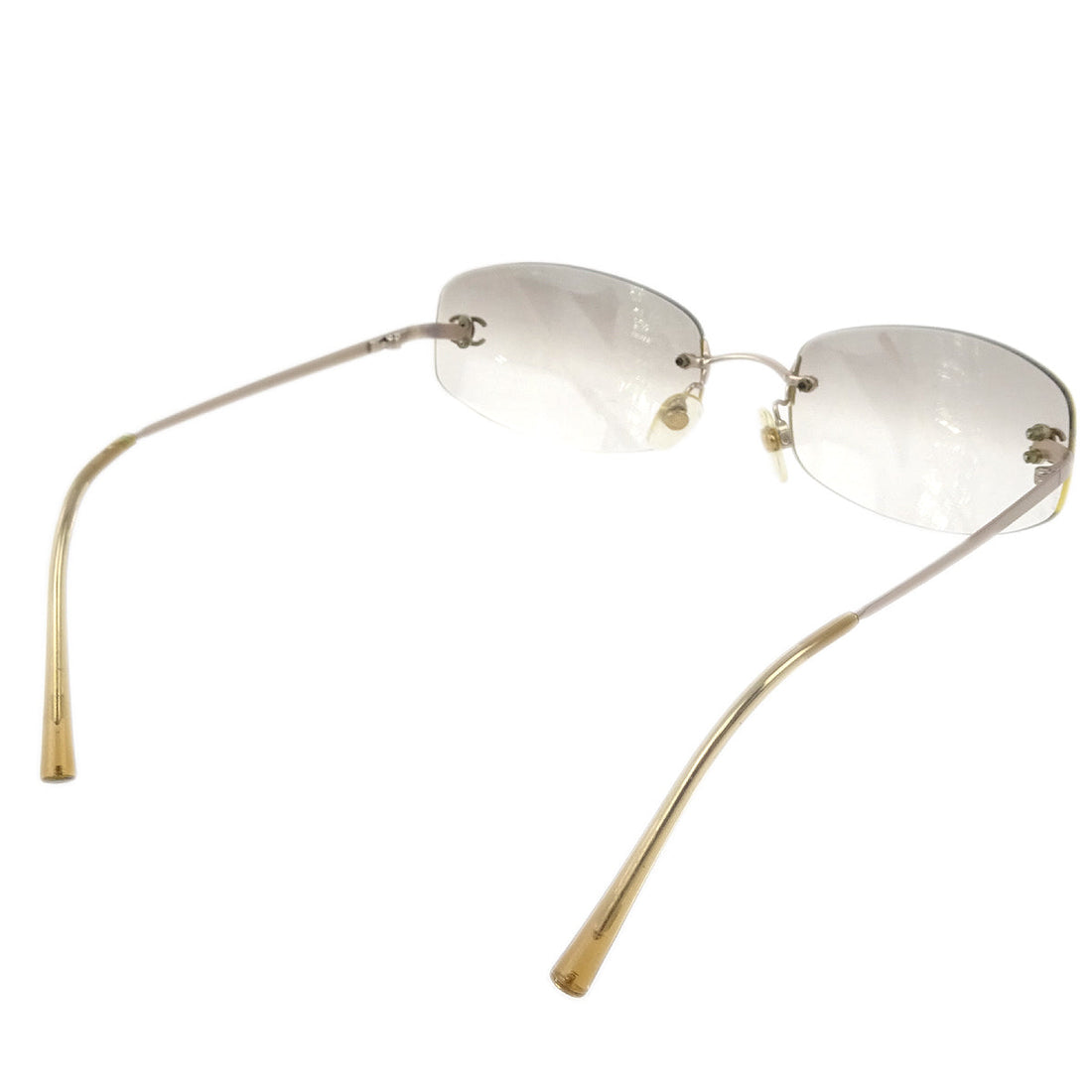 Chanel Sunglasses Eyewear Gray Small New