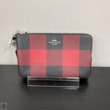Wristlet Designer By Coach, Size: Large