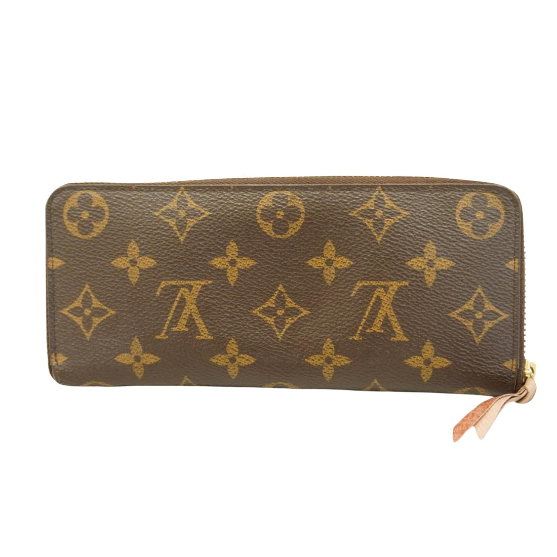 Louis Vuitton Portefeuille Clémence  Canvas Wallet