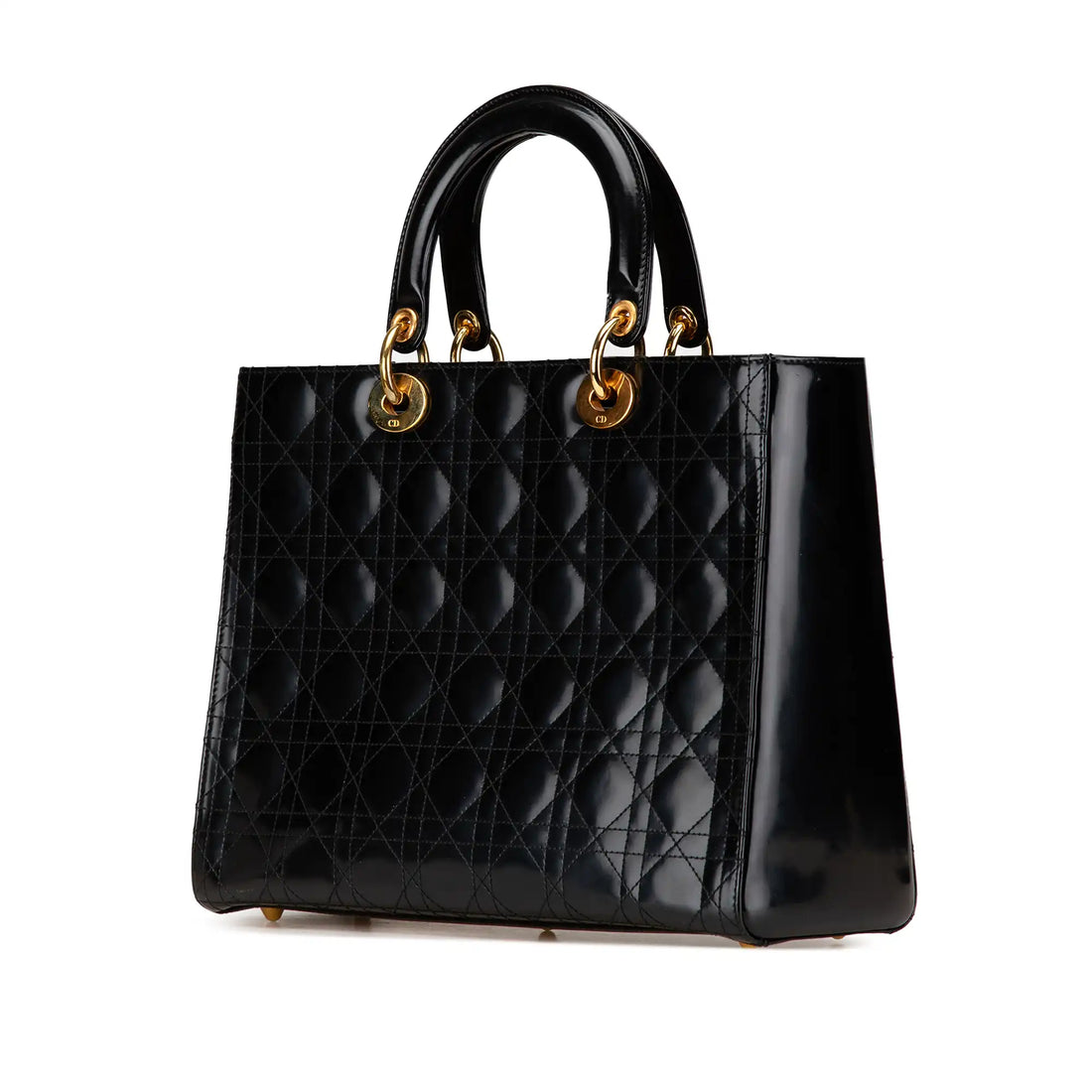 Dior Lady Dior Large Black Cannage Lambskin