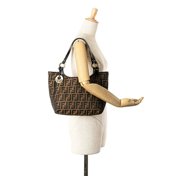 Fendi Chef Tote Brown Zucca Canvas