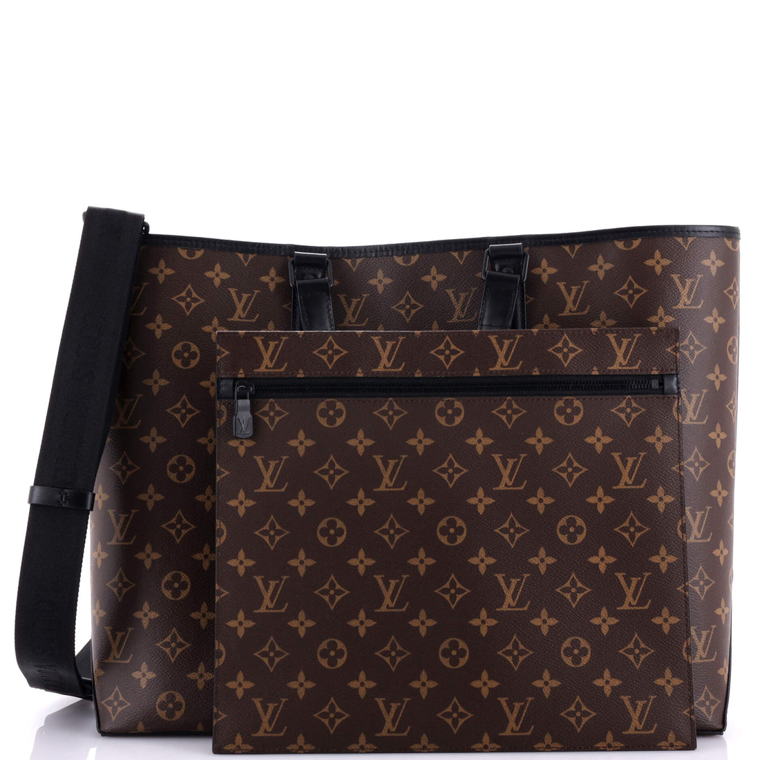 Weekend Tote Macassar Monogram Canvas GM