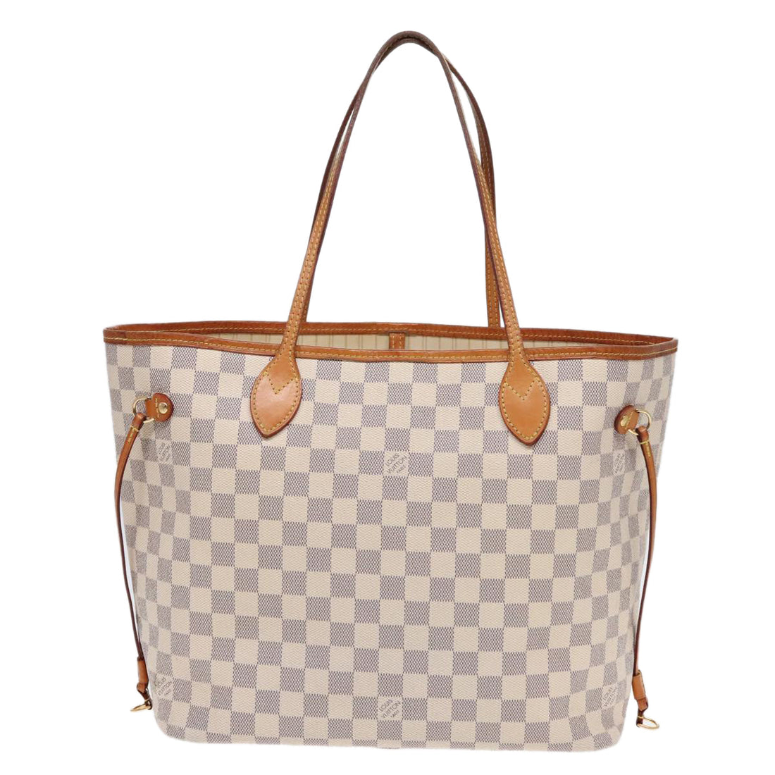 Louis Vuitton Neverfull Mm  Canvas Tote Bag