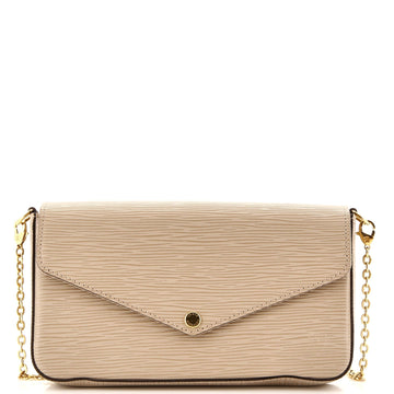 Felicie Pochette Epi Leather