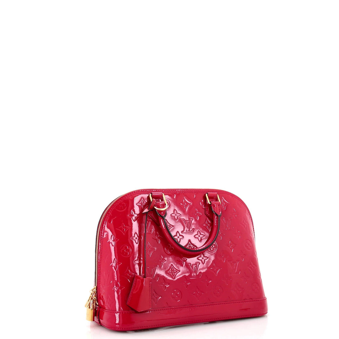 Alma Handbag Monogram Vernis PM