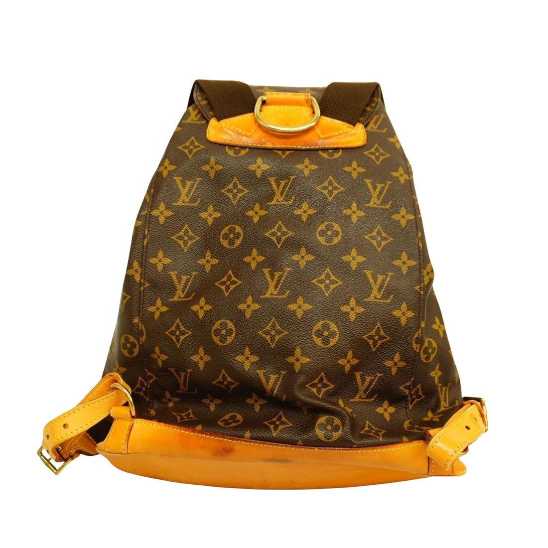 Louis Vuitton Montsouris Gm  Canvas Backpack Bag
