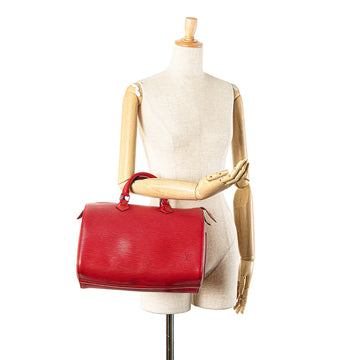 Louis Vuitton Speedy 30 Red Epi