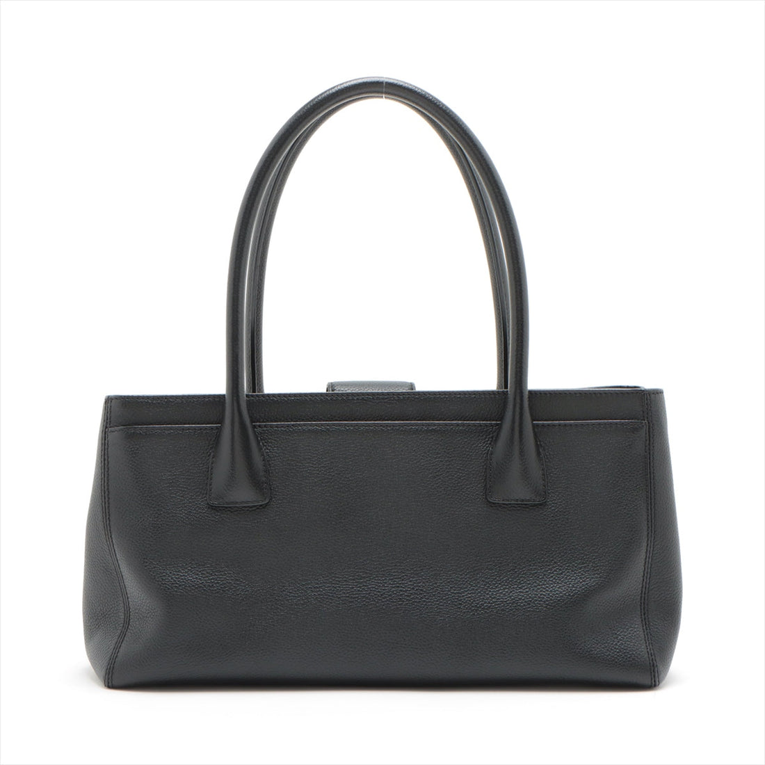 Top Quality Chanel Executive Leather Tote Bag Black Gold  17th