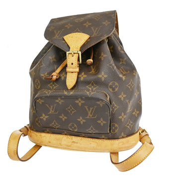 Louis Vuitton Montsouris Mm   Plated Backpack Bag