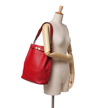 Hermès So Kelly 26 Red Clemence