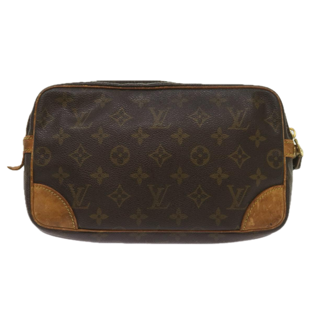 Louis Vuitton Marly Dragonne  Canvas Clutch Bag