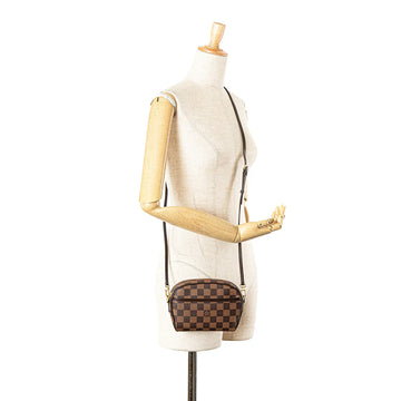 Louis Vuitton Ipanema Pochette Damier Ebene Canvas