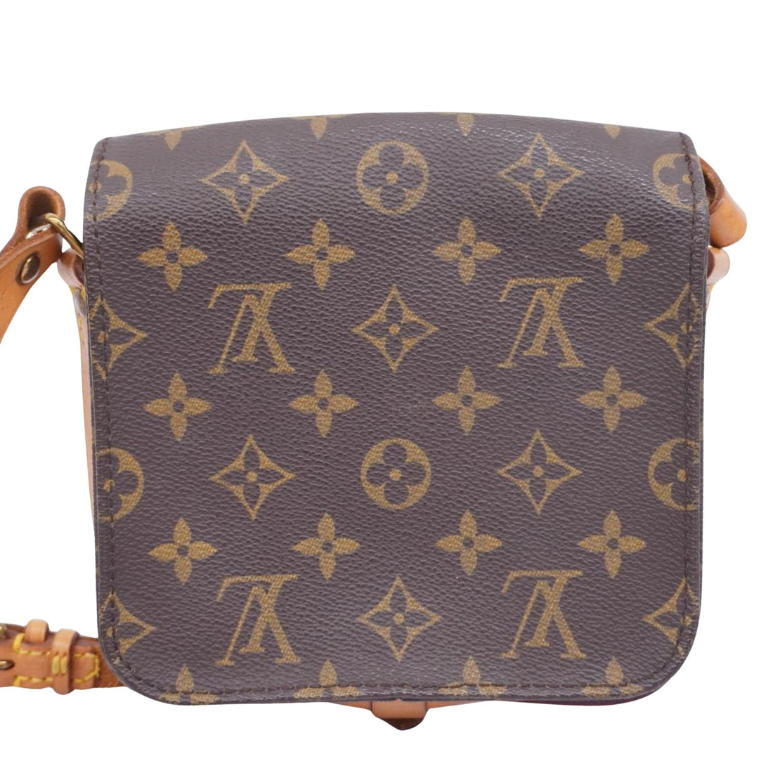 Louis Vuitton Cartouchière  Canvas Shoulder Bag