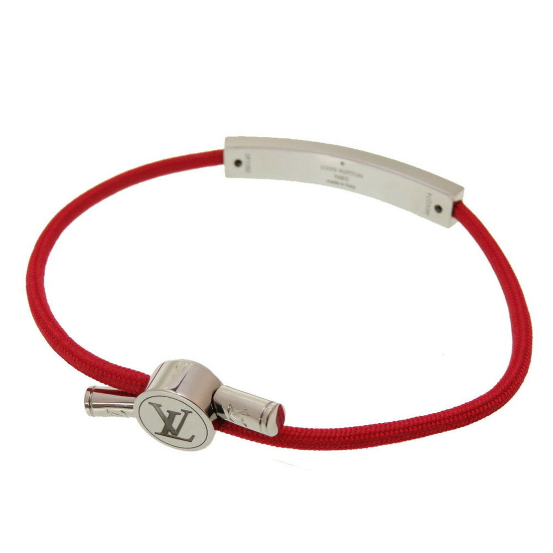 Louis Vuitton  Metal Nylon Charm Bracelet
