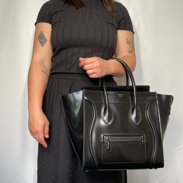 Celine Mini Luggage Black