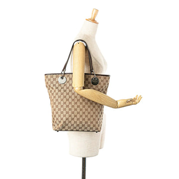 Gucci Eclipse Tote Bag Brown GG Canvas