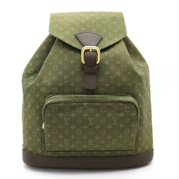 Louis Vuitton Montsouris Gm  Canvas Backpack Bag