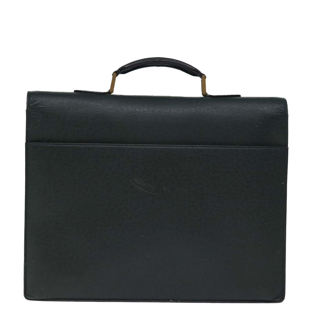 Louis Vuitton Serviette Moskova  Leather Briefcase Bag
