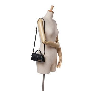 Jacquemus Le Mini Bambino Black Leather Gold