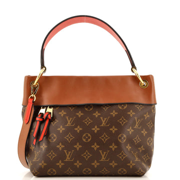Tuileries Besace Bag Monogram Canvas with Leather