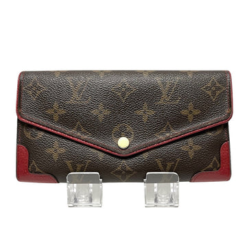 Louis Vuitton Sarah  Canvas Wallet