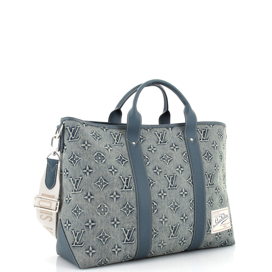 Weekend Tote NM Monogram Washed Denim