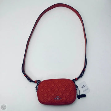 Crossbody Designer By Coach, Size: Small