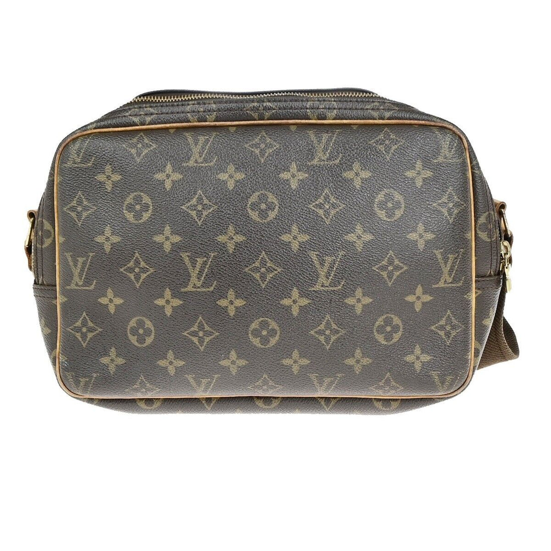 Louis Vuitton Reporter Pm  Canvas Shoulder Bag