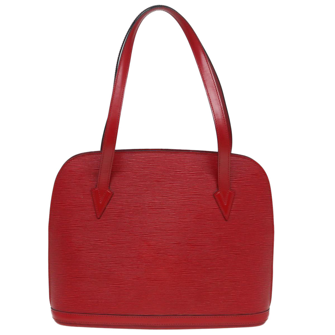 Louis Vuitton Lussac  Leather Shoulder Bag