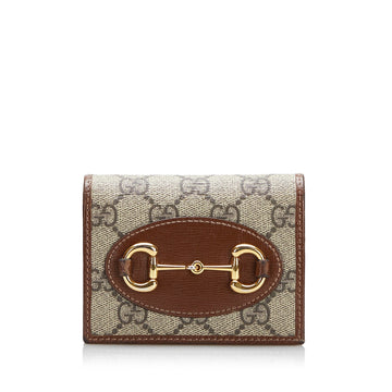 Gucci GG Supreme Horsebit 1955 Wallet  Wallets