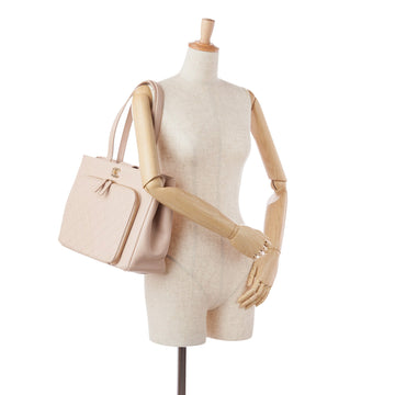 Chanel Business Affinity Tote Bag Pink Caviar Gold