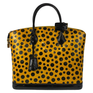 Louis Vuitton  Leather Lockit MM Tote M91398