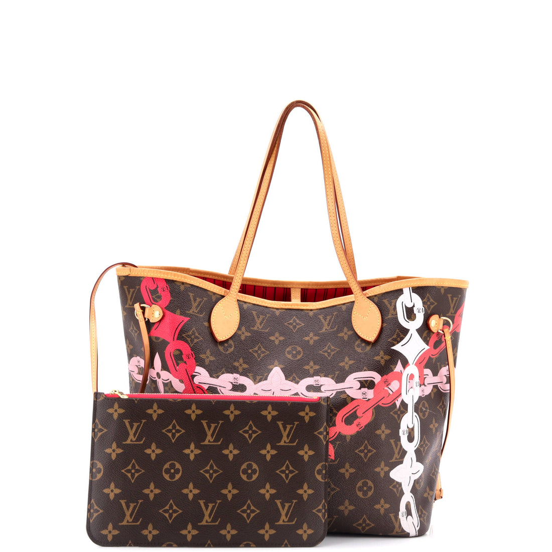 Neverfull NM Tote Limited Edition Bay Monogram Canvas MM