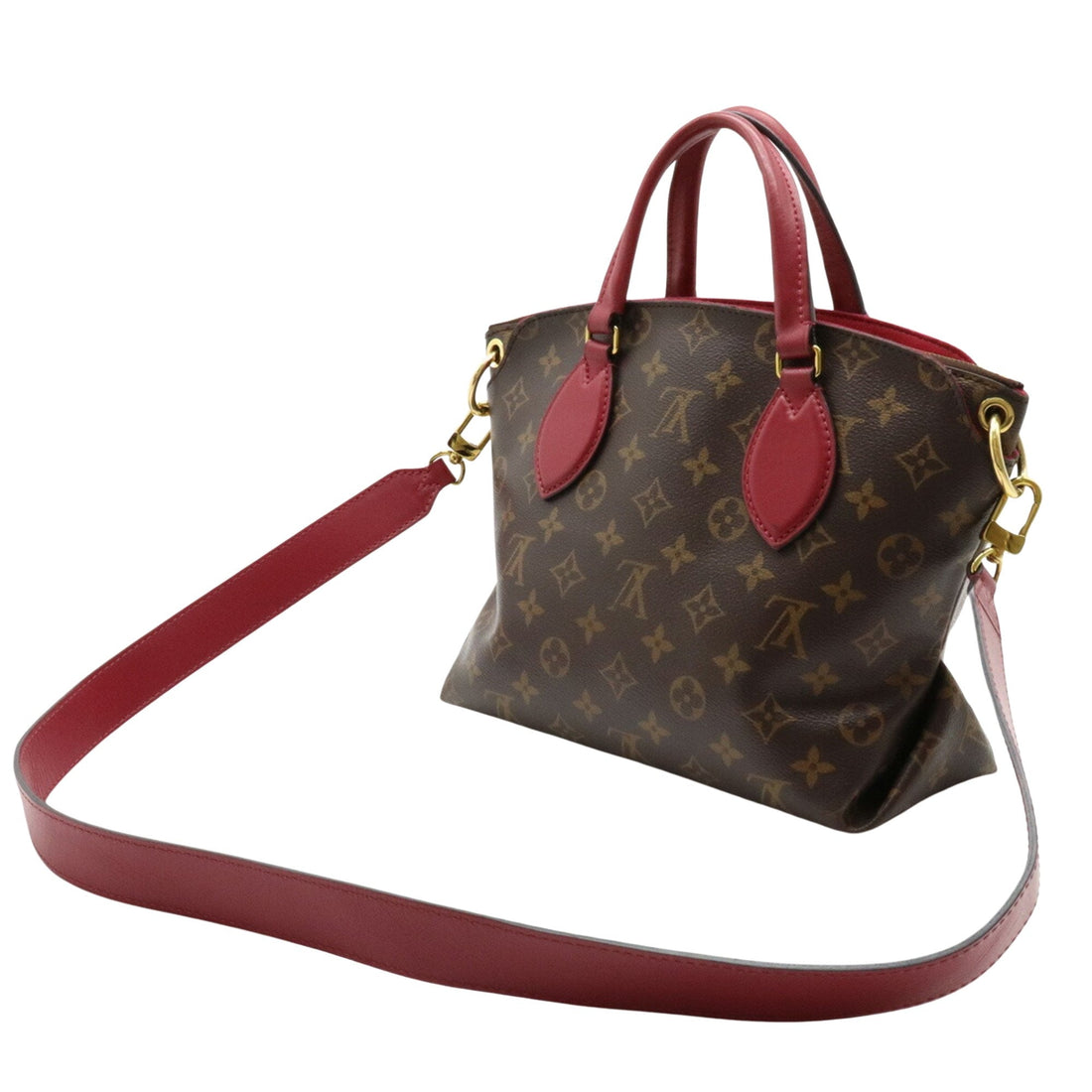 Louis Vuitton Flower Tote  Canvas Handbag