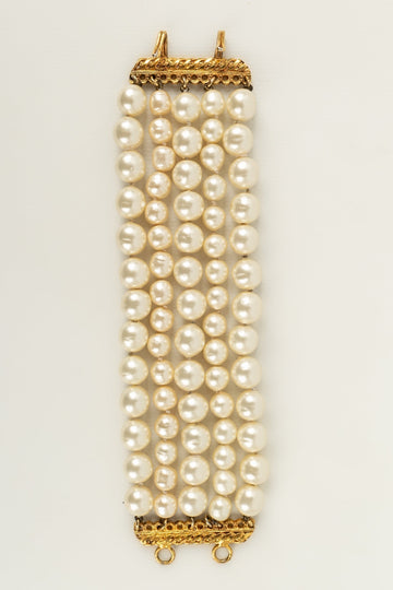 Bracelet de perles nacr?©es Chanel
