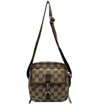 Gucci Jackie  Canvas Shoulder Bag ()