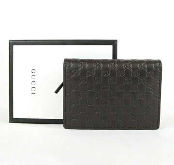 Gucci Men's  Microguccissima Leather Bi-fold Card Case Wallet