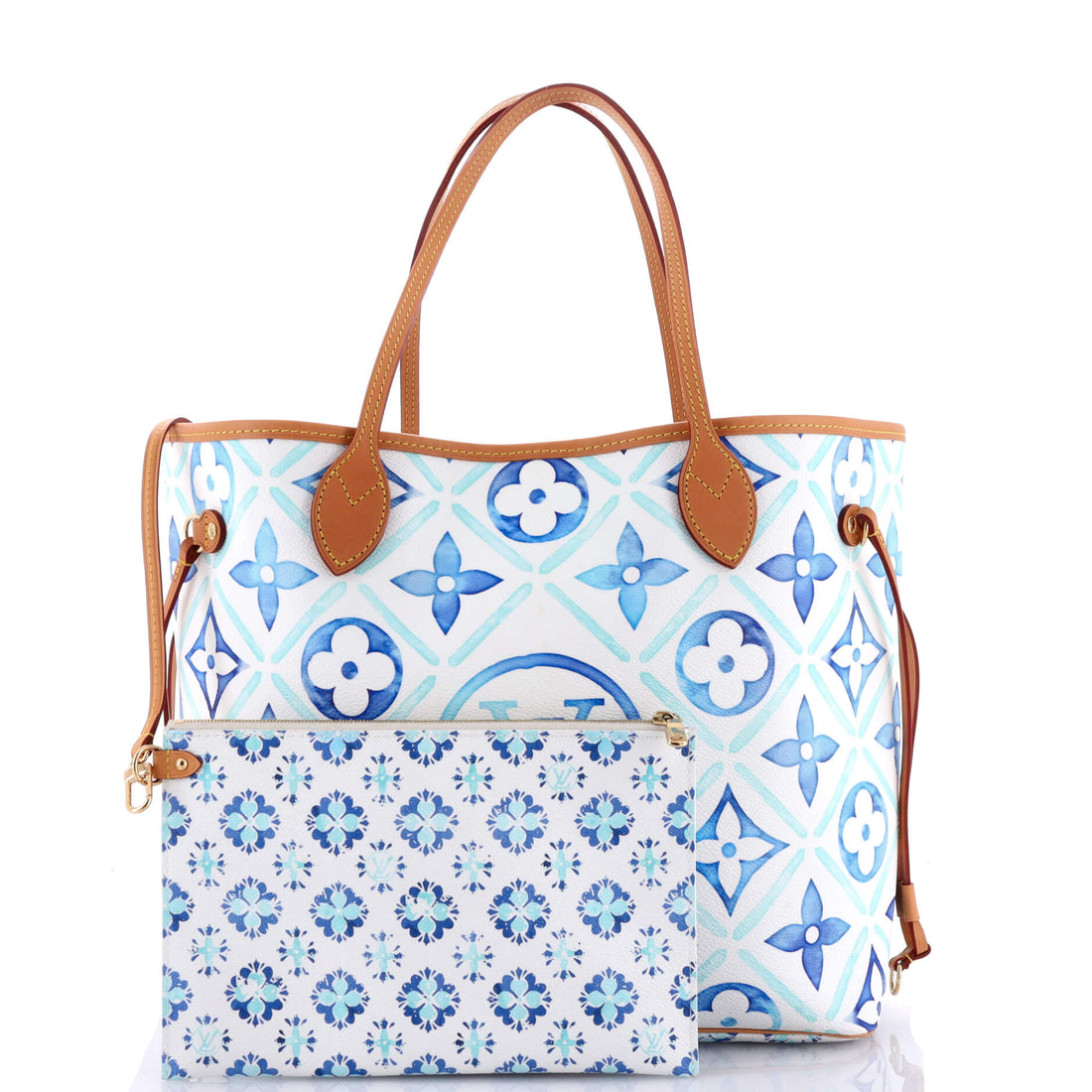 Neverfull NM Tote Limited Edition Monogram Tiles MM