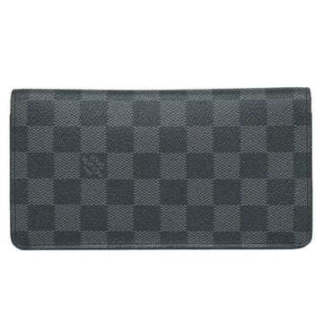 Louis Vuitton Portefeuille Brazza  Leather Wallet