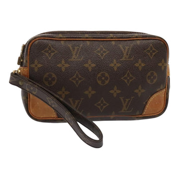 Louis Vuitton Marly Dragonne  Canvas Clutch Bag