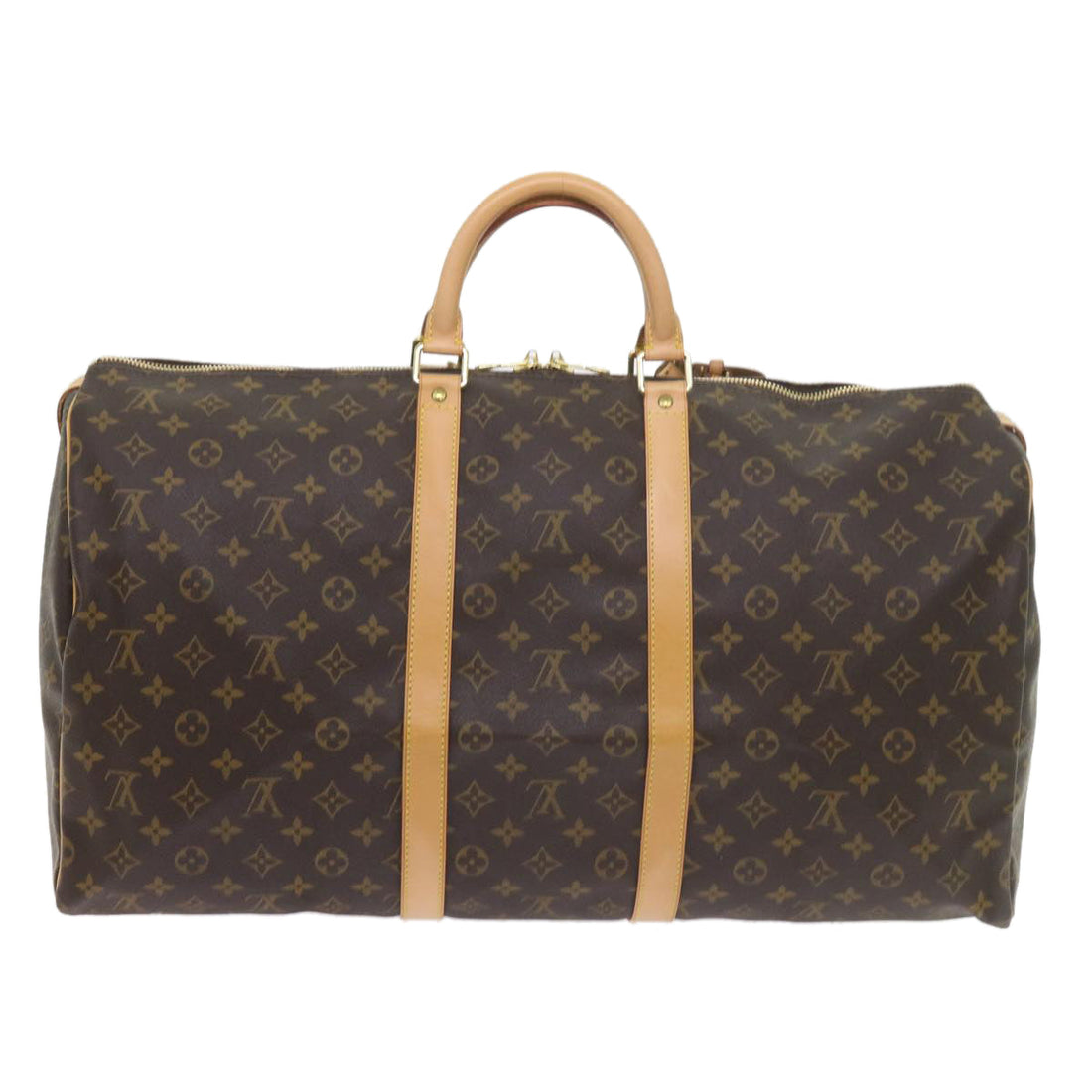 Louis Vuitton Keepall 55  Canvas Travel Bag