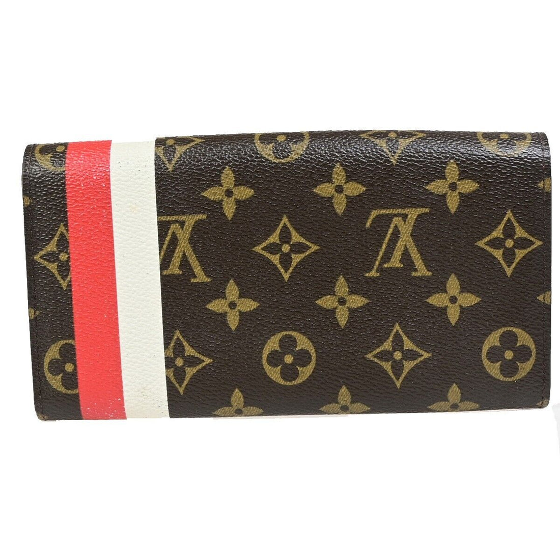 Louis Vuitton Sarah  Canvas Wallet