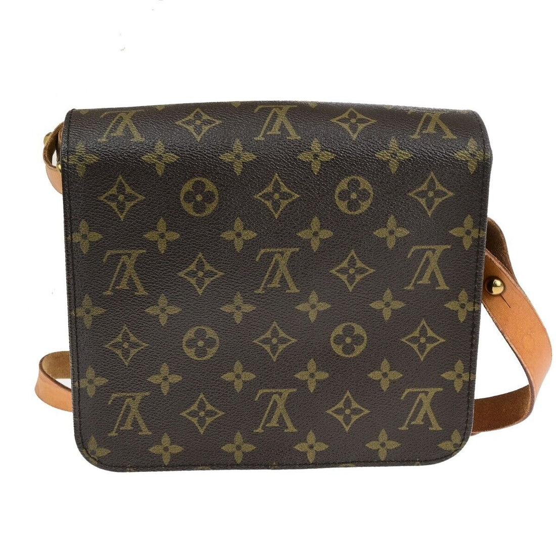 Louis Vuitton Cartouchiere  Canvas Shoulder Bag
