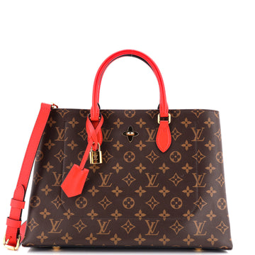 Flower Tote Monogram Canvas