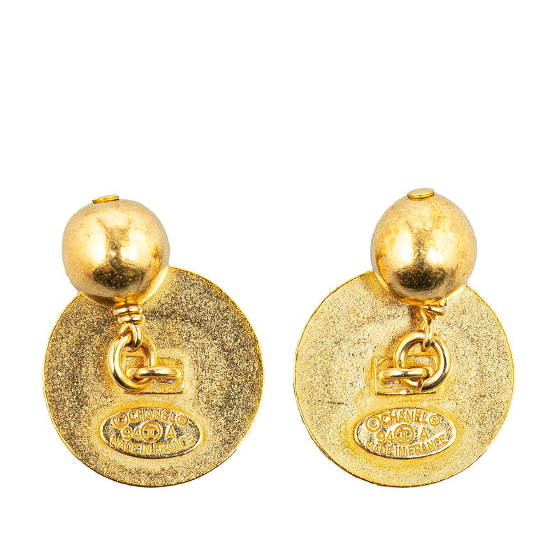 Chanel  Coco Mark Gold Cuffs