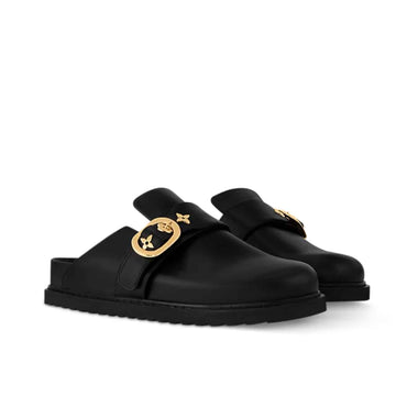 LV COSY FLAT COMFORT CLOG BLACK 1AGVPT