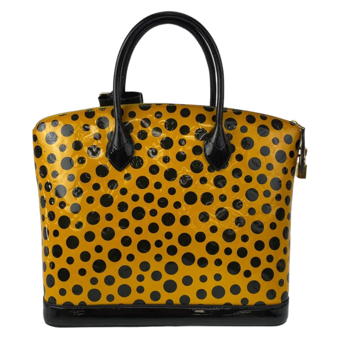 Louis Vuitton high quality Leather Lockit MM Tote M91398