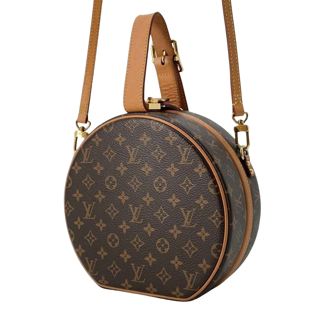 Louis Vuitton Petite Boîte À Chapeau  Canvas Shoulder Bag