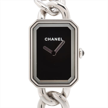 Chanel PREMIER H3250 SS QZ Black